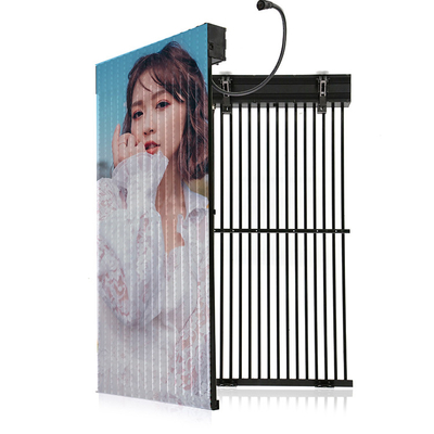 Billboard Outdoor LED Curtain Screens For Video Advertising P8 Full Color