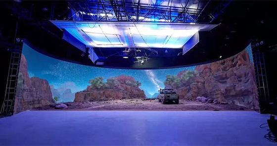 XR Studio Background Led Wall , Indoor 3D Immersive Hd Led Display
