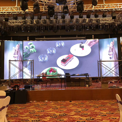P3.91 Large Church Led Screen 40 Inch 500x1000mm Company Conference Room