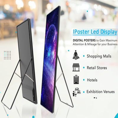 WIFI 4G USB Customized Led Display P2.5 P3 Outdoor Led Poster Screen Portable